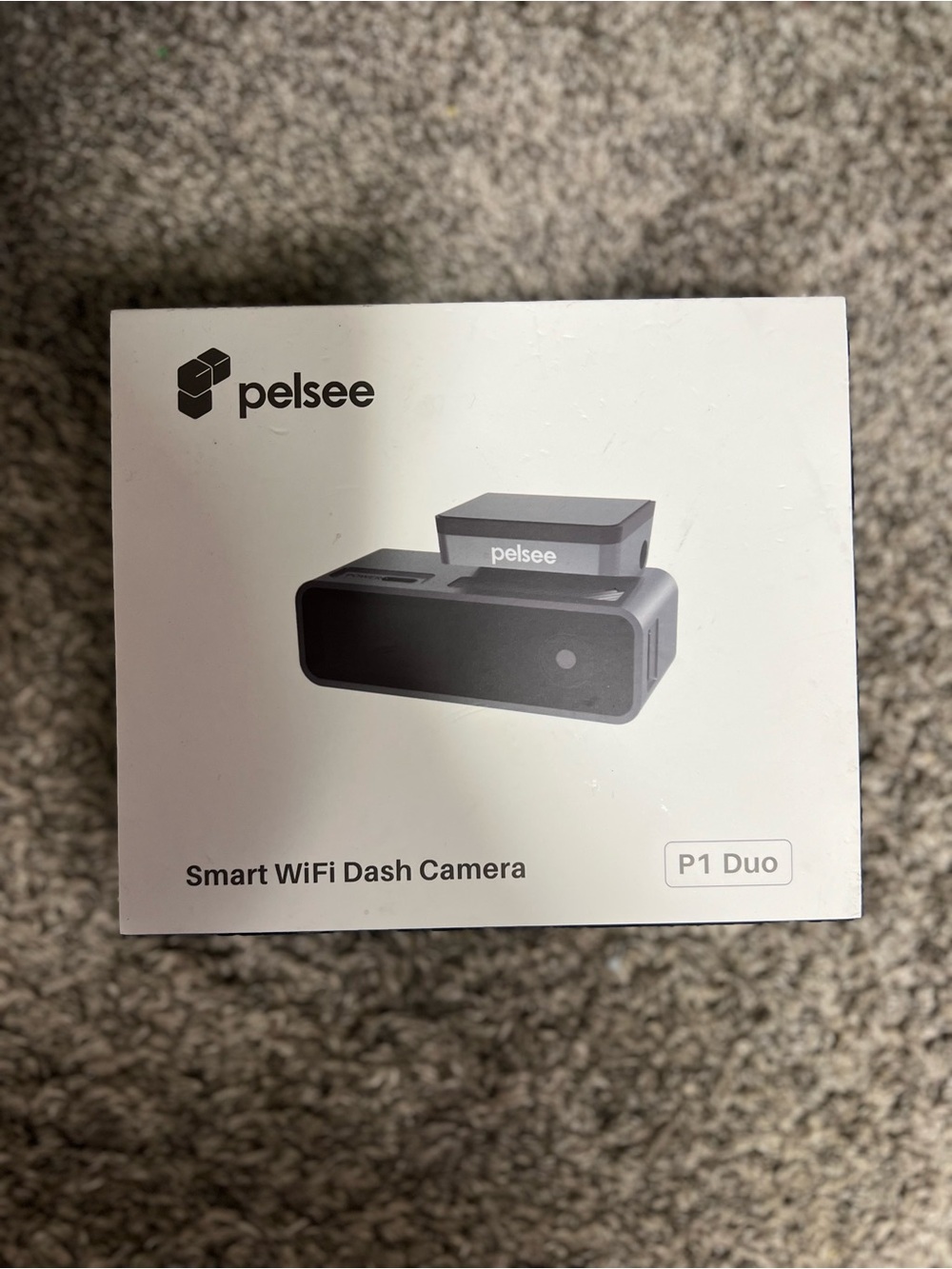 Pelsee P1 Duo Smart WiFi Dash Camera - Black